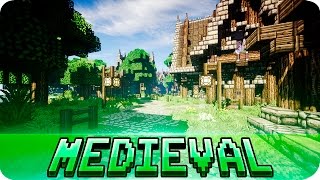 Minecraft - Medieval Village w/ Download - JerenVids
