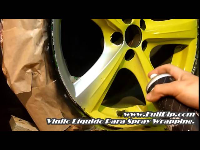 Cómo pintar llantas con vinilo líquido -canalMOTOR