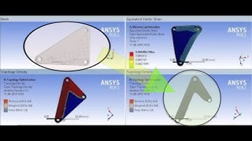 How to Optimize Material ?? Topology Optimization || Ansys Workbench 18.1 & 19.0 Tutorial