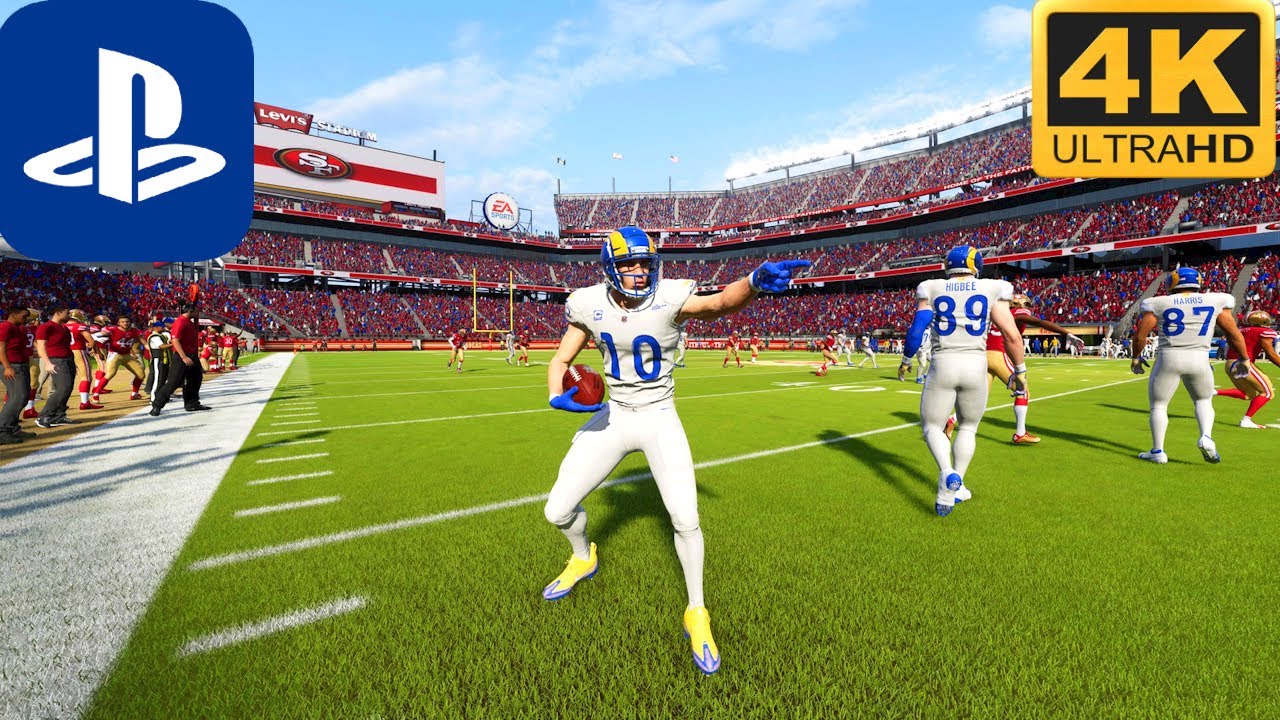 Madden NFL 22 San Francisco 49ers vs Los Angeles Rams Gameplay (PS5 4K ...