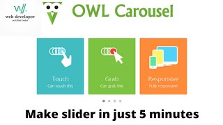 owl carousel slider using jquery | pro web designer