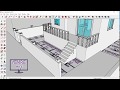 29 sketchup dersleri.sketchup eğitimi. Veranda ve çatı nasıl çizlir. vray render alma ders 29