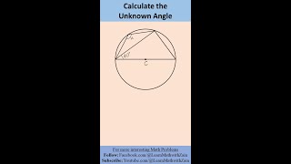 How to calculate the unknown angle?
