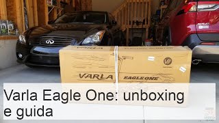 202` 2021 Varla Eagle One Fuoristrada Scooter Unboxing, Assemblaggio e Prima Guida - webBikeWorld