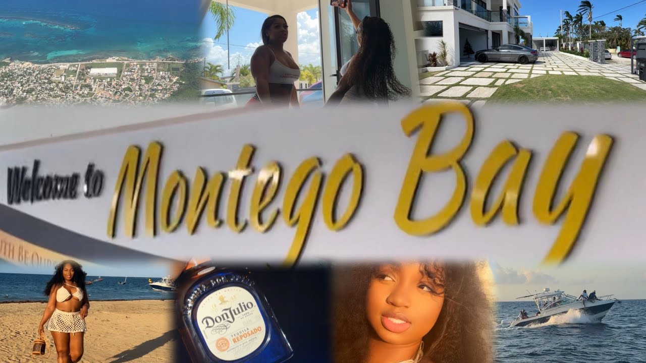 PART 1 Jamaica weekend Vlog || Weekend with Drizzy & Walking TV Family || Villa tour & Yacht Party. 