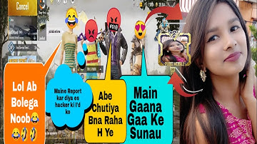 Random Girl Squad Call Me Noob I Challenge for 1 Vs 3 Tdm Room (Part 5) | Pubg Mobile |