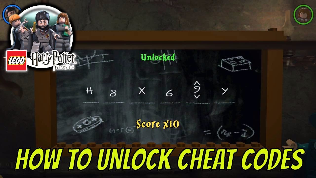 Manifest Æble blåhval LEGO Harry Potter Collection Remastered Year 1-4 - How to Unlock Cheat  Codes! - YouTube