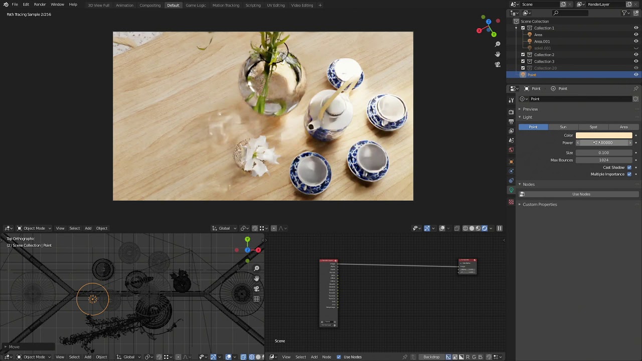 ECycles caustics experiment ) YouTube