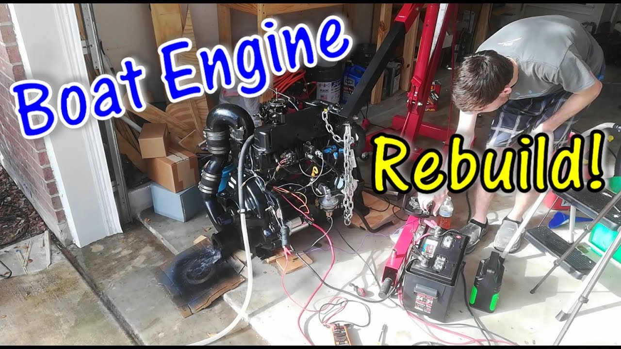 Mercruiser 3 0 boat engine rebuild youtube