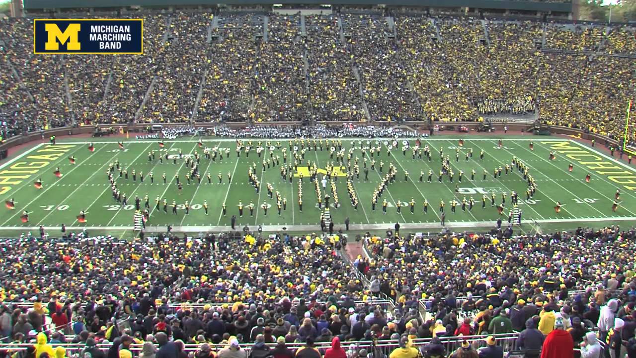 "Earth, Wind and Fire" - October 17, 2015 - The Michigan Marching Band
