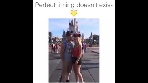 Perfect timing doesn