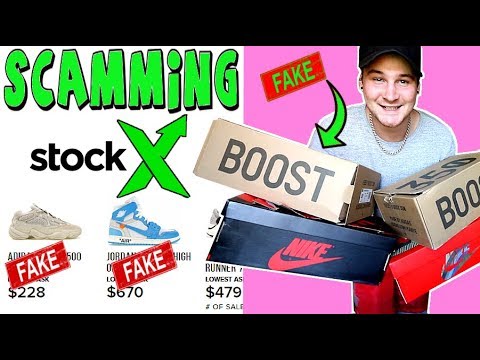 selling fake shoes on stockx