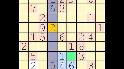 How to Solve Globe and Mail Sudoku  Five Star?  14 July, 2024