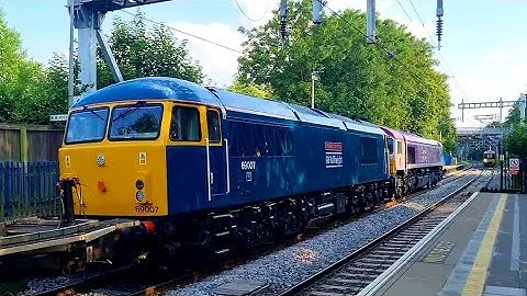GBRF 66734 + 69007 Passing Through Reading West with Toots 6o01