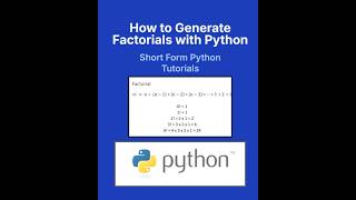Famous Python Factorial Generation Tutorial | List Comprehensions For Beginners Net Worth