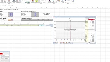 5 Simulation with @risk newsvendor
