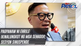 Pagpanaw Ni Enrile Ikinalungkot Ng Mga Senador Sesyon Sinuspende Tv Patrol
