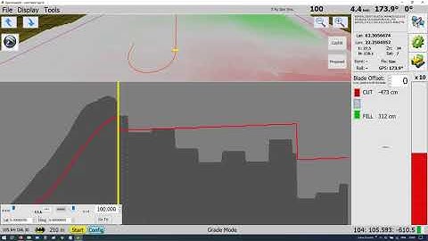 OpenGrade3D new elevation calculation