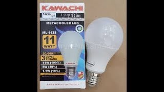 Uji coba Lampu Led 12Volt 50W.. 