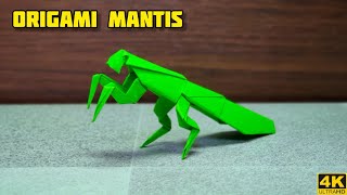 Origami Mantis | Origami tutorial | Paper craft