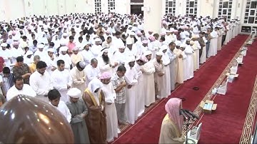 القارئ الشيخ علي الجعفري - ما تيسر من سورة الأحقاف - جامع الشيخ زايد براس الخيمة (صلاة التهجد)