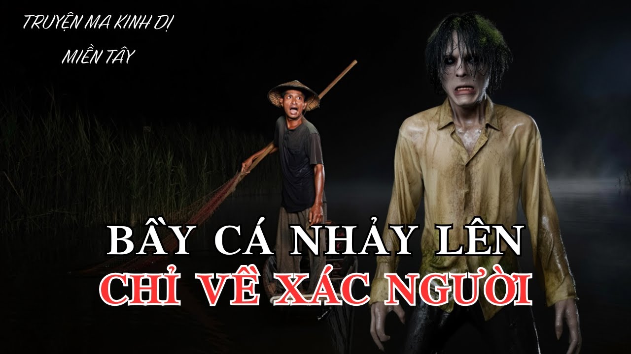 Truyện ma có thật ở Vàm Cỏ – Lưỡi Bầy Cá Nhảy Lên Chỉ Về Một Xác Người