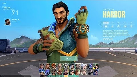 NEW AGENT ( HARBOR ) SELECT ANIMATION !