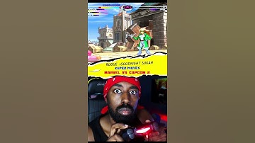 Rogue Super Move! 😯 (Marvel vs Capcom 2)