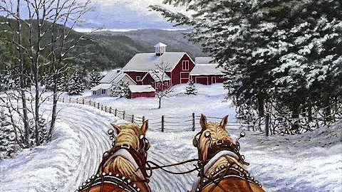"Sleigh Ride" by Leroy Anderson . Played here by  the  Boston Pops Orchestra