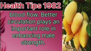Improve Blood Flow Naturally for Better Male Strength 💪|Male Strength Fitness tips |Health Tips 1982