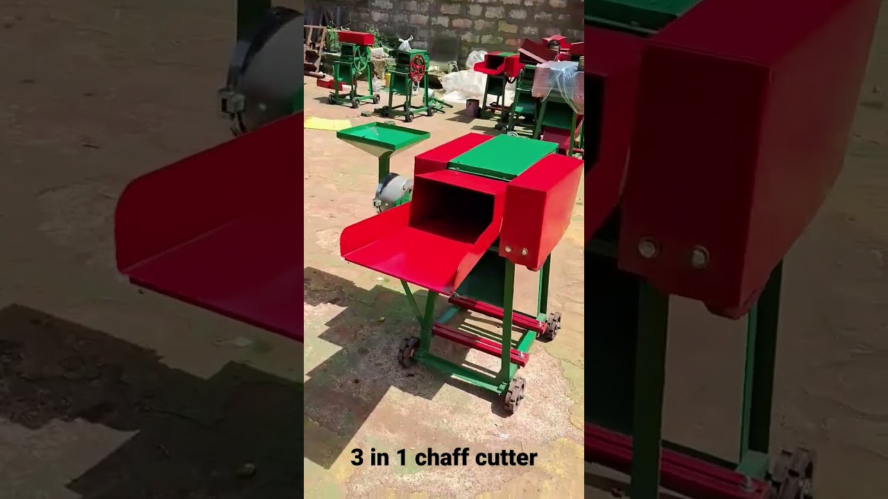 3 in 1 chaff cutter