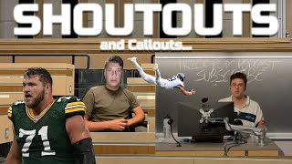 Packers' Center Vomits On Ball & Will Levis: Meme God | Shoutouts & Callouts