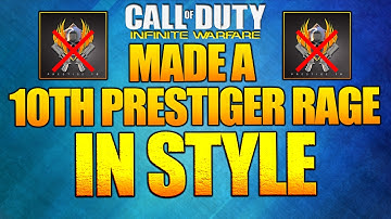 Made a 10th Prestiger Rage Quit In Style - Infinite Warfare Multiplayer