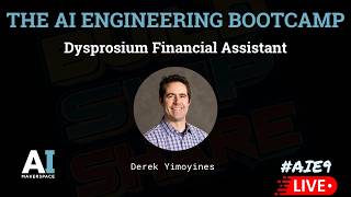 Dysprosium Financial Assistant By Derek Yimoyines - Aie9 Demo Day