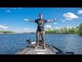 Bass Fishing a NEW LAKE | LOADED Fish & Clear Water!