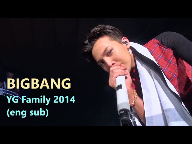 BIGBANG cut [eng sub + 日本語字幕] - YG Family 2014 concert live
