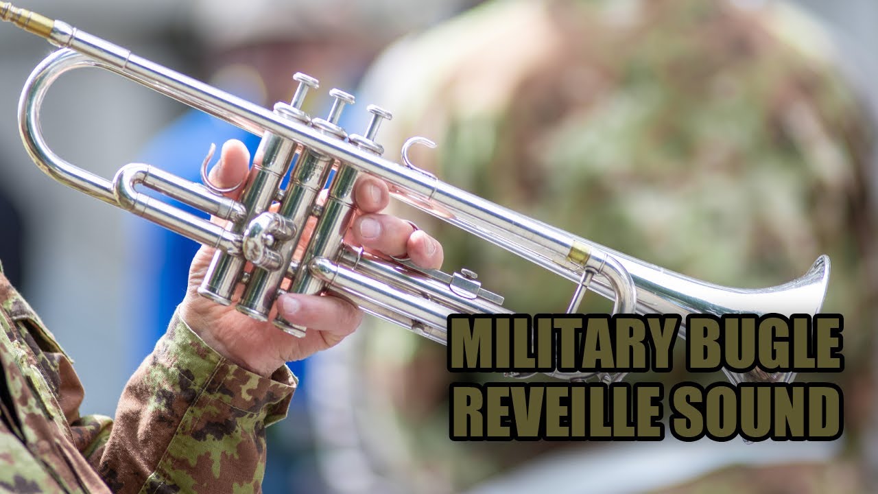 Bugle Tune At Military Funeral Ceremonies Bugle Sound Effect 🎺 Military Bugle Playing Reveille - YouTube