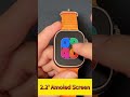 KIWITIME IWO ULTRA 5 Smartwatch Amoled Screen  #shortsvideo #shortsvideo #shortsfeed #shorts#short