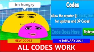 *ALL CODES WORK* Eat Blobs Simulator ROBLOX | NEW CODES | JANUARY 9, 2024