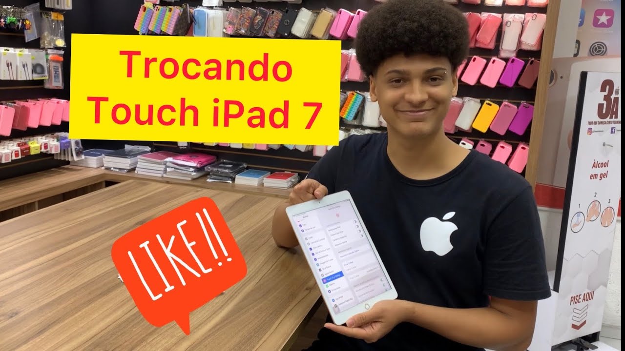 Trocando touch iPad 7, procedimento completo! - YouTube