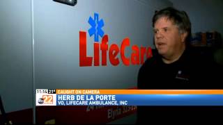 Caught On Camera: Man Steals Ambulance