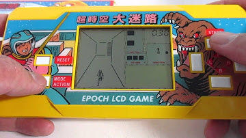 16373 Epoch LCD Game Lost in Space Big Maze 1989