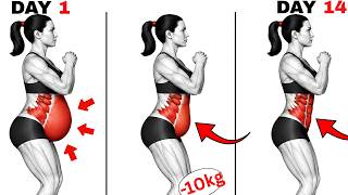 LOSE BELLY FAT in 14 Days 🔥 25 MIN Standing Abs Workout (No Lunges/No Jumps! 2026)