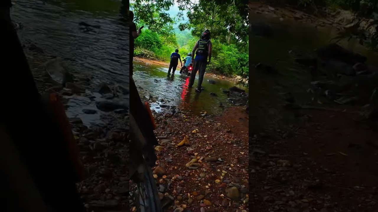 We found an amazing, hidden forest trail in Gokarna. #himalayan #gokarna #travel #offroadadventure