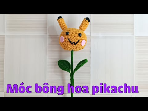 Hướng Dẫn Móc Bông Hoa Pikachu Từ Len