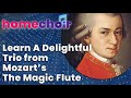 Learn the beautiful Mozart: Trio from The Magic Flute