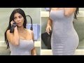 Pregnant Kim Kardashian Still Loving Her Clingy Dresses