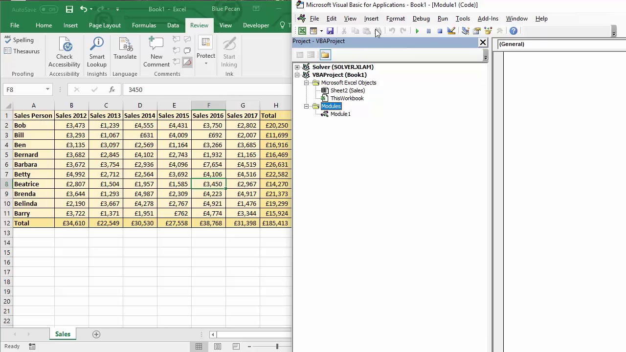 lock excel cells vba