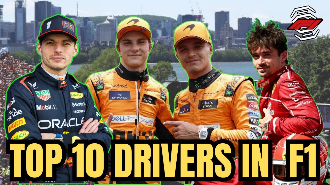 Who Are the Top 10 F1 Drivers Right Now? - YouTube