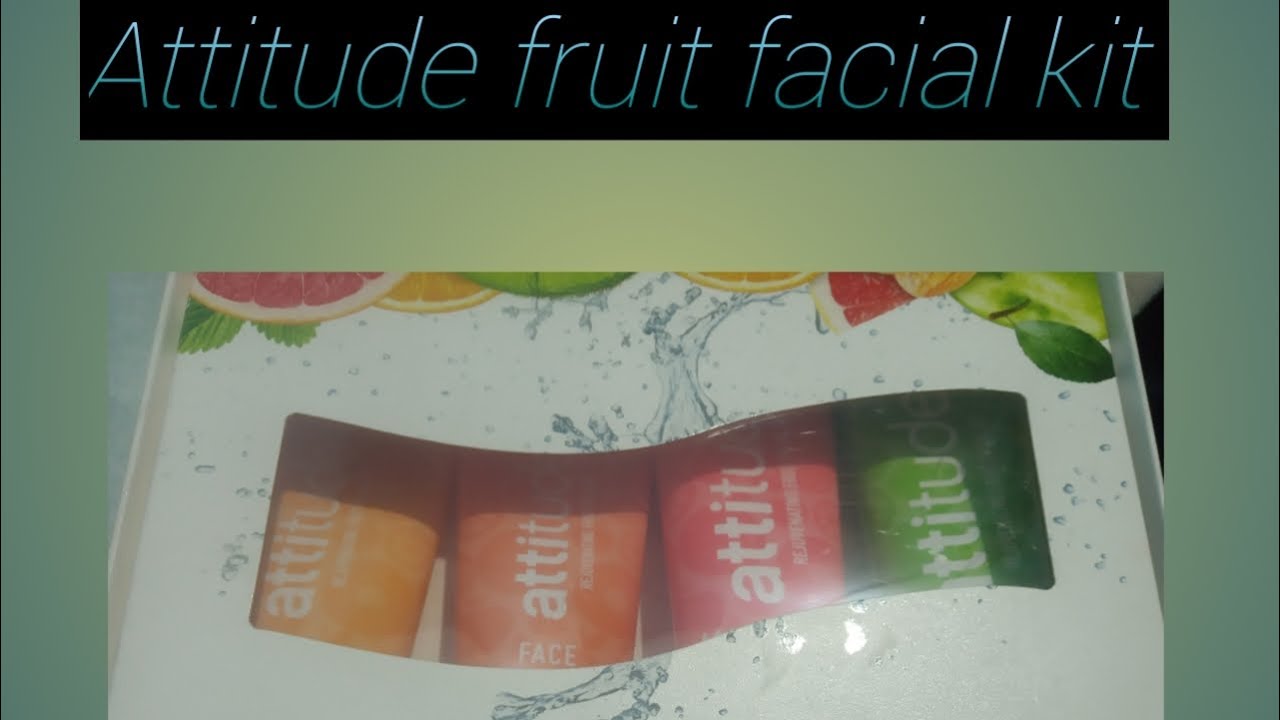 Amway Attitude fruit facial kit full information in hindi YouTube